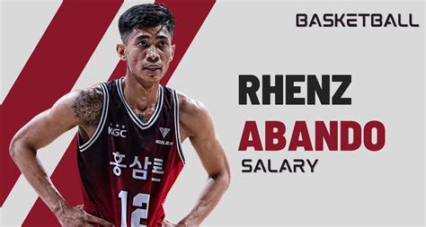 rhenz abando salary|Salaries of Filipino players in Korea Basketball .